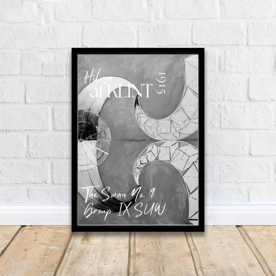 Imbued with a timeless sense of spiritual wonder tied to Swedish artistic heritage, this artistic The Swan No 9 1915 wall art rendering by Hilma af Klint balances dark and light fields. Offered by MapYourDreams, this artwork is available in flexible options including unframed paper, custom wooden frames, and gallery canvas wraps.