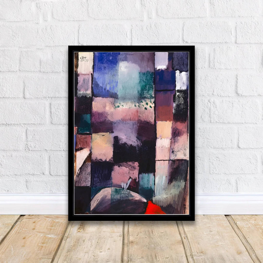 Rich in art-historical significance and rooted in the radiant light of About A Motif From Hammamet 1914, this Paul Klee depiction of translucent color fields brings sophisticated museum elegance into contemporary living environments. Through MapYourDreams, customers can explore various customization choices for this wall decor, including unframed editions, handcrafted frames, and durable gallery canvas wraps for seamless decorating.