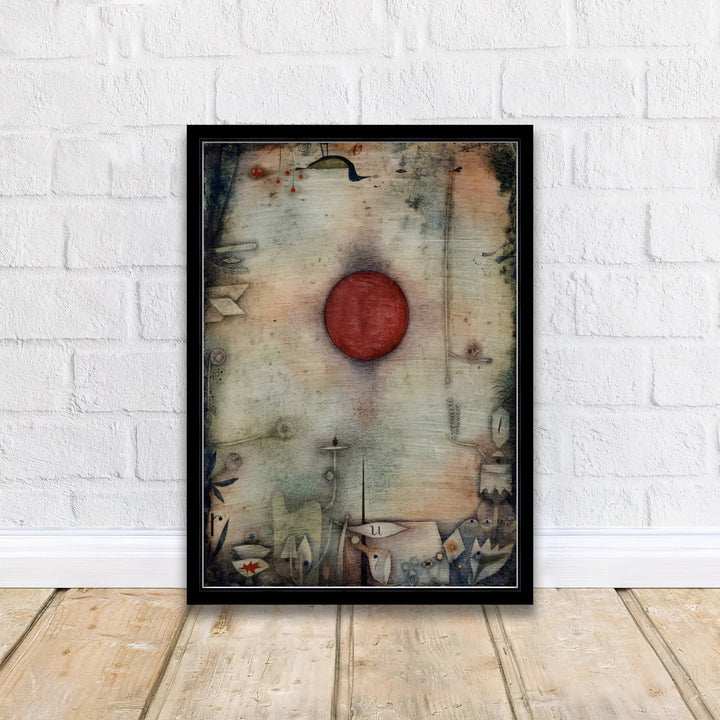 Rich in art-historical significance and rooted in the cosmic imagery of Ad Marginem 1930, this Paul Klee depiction of border flora brings sophisticated museum elegance into contemporary living environments. Through MapYourDreams, customers can explore various customization choices for this wall decor, including unframed editions, handcrafted frames, and durable gallery canvas wraps for seamless decorating.