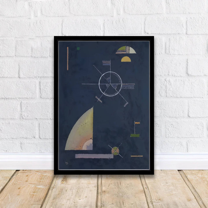 Rich in historical significance and modernist poise, this Wassily Kandinsky Dull Gray depiction of geometric dials brings sophisticated Guggenheim elegance into contemporary living environments. Through MapYourDreams, customers can explore various customization choices for this wall art, including unframed editions, handcrafted frames, and durable gallery canvas wraps for seamless decorating.