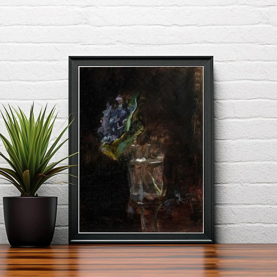 Classic impressionist floral poster print of Bouquet Of Violets In A Vase (1882), Henri de Toulouse-Lautrec capturing French fine art heritage in Paris, France. MapYourDreams delivers archival framed wall art, unframed fine art paper prints, and gallery canvas prints for home decor.