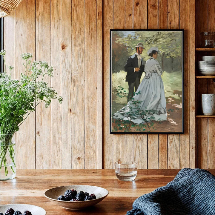Highlighting the pioneering vision of impressionist portraiture celebrated in global archives, this historic Bazille And Camille 1865 decor piece serves as an arresting organic focal point. MapYourDreams provides flexible solutions, allowing you to style this artwork as an unframed poster, a classic framed masterpiece, or a gallery-wrapped canvas.