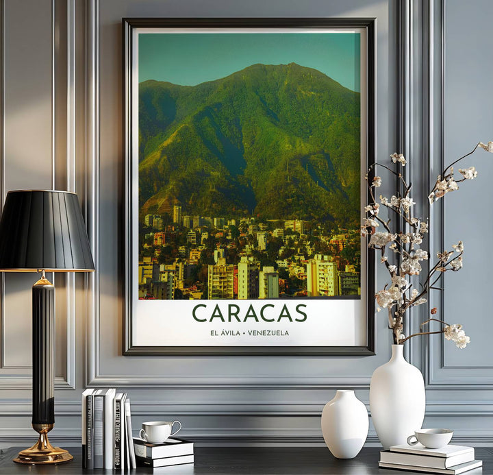 Warm golden city skyline print produced on 220gsm acid-free Epson professional matte paper with archival ultra-chrome inks. Offered in the MapYourDreams store, this artwork suits any room setup in unframed paper, real wood frames, or canvas wrap styles.