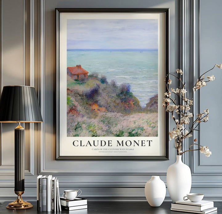 Blending minimalist gallery presentation with sophisticated spatial harmony under classic French impressionist typography, this Cabin Of The Customs Watch 1882 print represents a high point in fine art. Available via MapYourDreams, choose your preferred finish from unframed paper art print styles, custom framed designs, or dimensional canvas wraps.