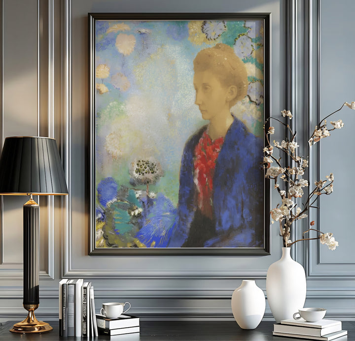 Housed in the prestigious Getty Museum collection, Odilon Redon&
