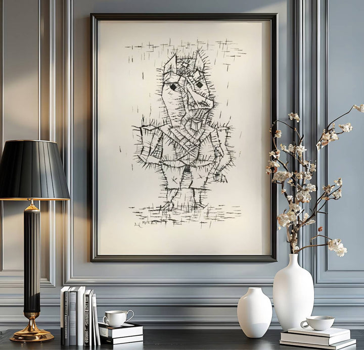Preserved among celebrated international art institutions, this Paul Klee study titled Ass Esel 1925 remains a masterclass in modern minimalist line drawing and spatial economy. MapYourDreams provides this timeless poster in multiple adaptable formats, letting you choose from unframed prints, stylish frames, and textured canvas wall art for your interior.