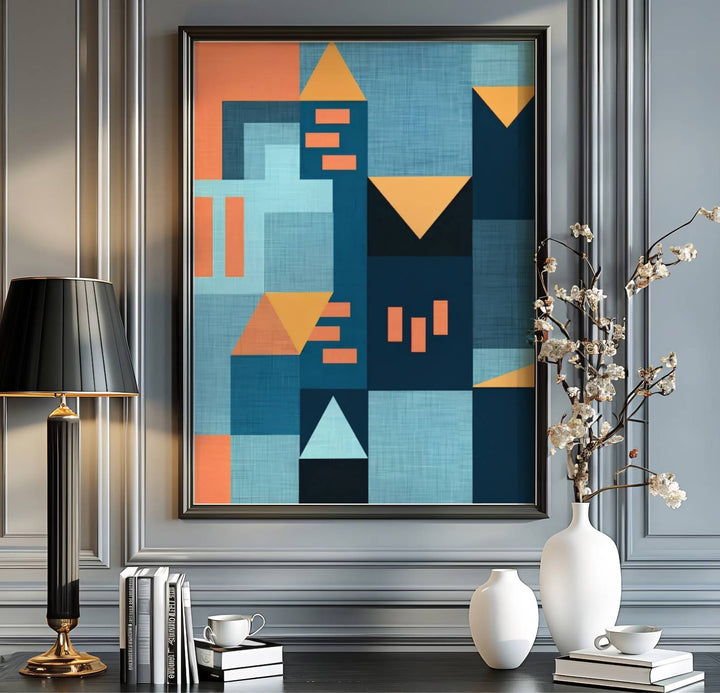 Blending minimalist architectural elements with sophisticated spatial harmony, this Paul Klee Golden Twilight Architecture Poster represents a deeply poetic high point in avant-garde geometric composition. Offered by MapYourDreams, this artwork is available in flexible options including unframed paper, custom wooden frames, and gallery canvas wraps.