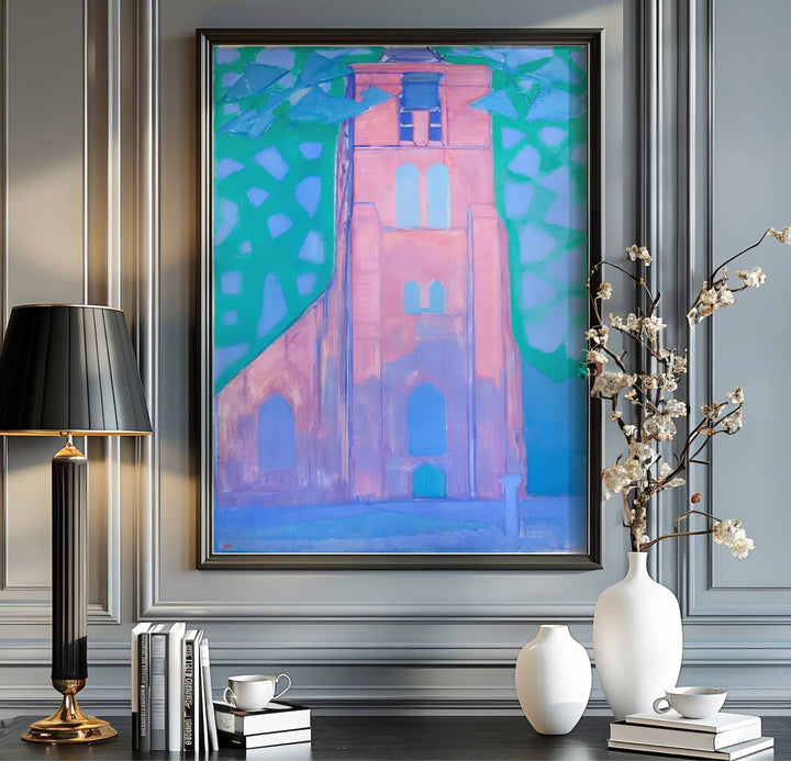 Preserved among celebrated international art institutions, this Piet Mondrian Church Tower At Domburg architectural study remains a masterclass in early expressionist form and color theory. MapYourDreams provides this timeless landmark poster in multiple adaptable formats, letting you choose from unframed prints, stylish frames, and textured canvas wall art for your interior.