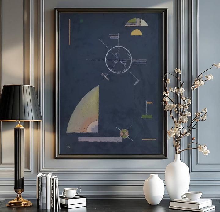 Preserved among celebrated international art institutions, this Wassily Kandinsky Dull Gray study remains a masterclass in geometric precision and avant-garde graphic expression. MapYourDreams provides this timeless artwork in multiple adaptable formats, letting you choose between unframed prints, stylish wall frames, and textured canvas wall art for your interior.