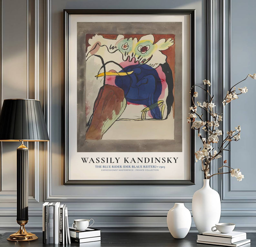 Housed among world-renowned art references, Wassily Kandinsky&