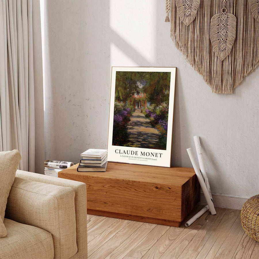 Offering a glimpse into the serene emotional depth of Monet&