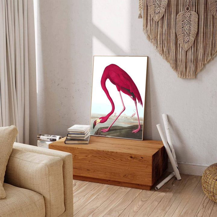 Offering a glimpse into the serene emotional depth of 19th-century wildlife studies preserved in North America, this expressive American Flamingo 1838 art print brings profound character. MapYourDreams accommodates any interior vision with flexible formats, including unframed paper prints, custom framed presentations, and textured canvas wraps.