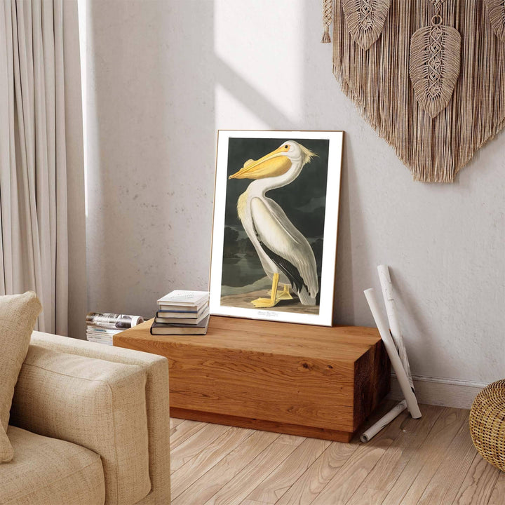 Offering a glimpse into the serene emotional depth of 19th-century wildlife studies preserved in North America, this expressive American White Pelican 1838 art print brings profound character. MapYourDreams accommodates any interior vision with flexible formats, including unframed paper prints, custom framed presentations, and textured canvas wraps.