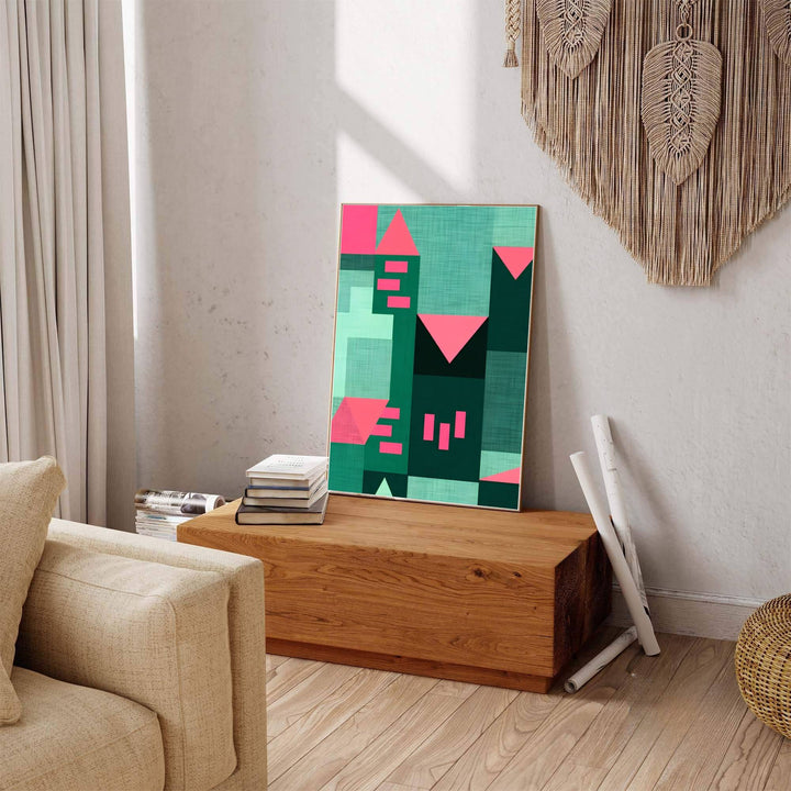 Offering a glimpse into the serene emotional depth of modernist art history rooted in European design movements, this expressive Paul Klee Emerald Architecture Art Print print brings profound character to interiors. Offered by MapYourDreams, this artwork is available in flexible options including unframed paper, custom wooden frames, and gallery canvas wraps.