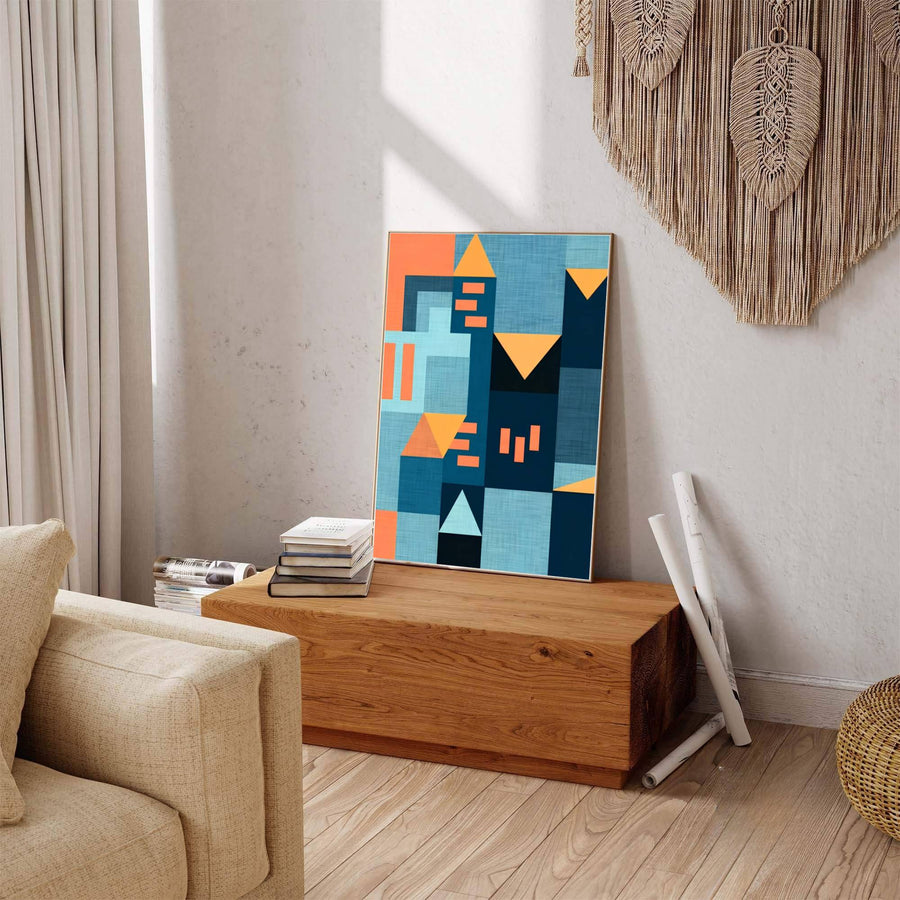 Offering a glimpse into the serene emotional depth of modernist art history rooted in European design movements, this expressive Paul Klee Golden Twilight Architecture Poster print brings profound character to interiors. Offered by MapYourDreams, this artwork is available in flexible options including unframed paper, custom wooden frames, and gallery canvas wraps.