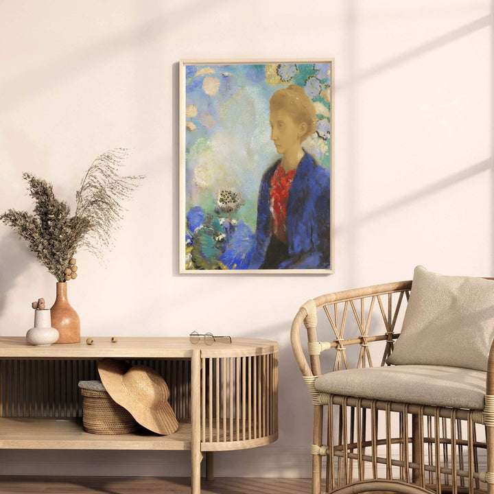 Transcending conventional portraiture, Odilon Redon&