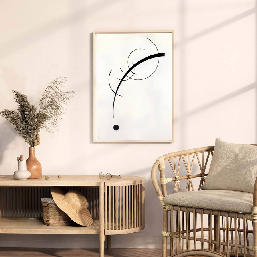 Transcending conventional visual art, Wassily Kandinsky&