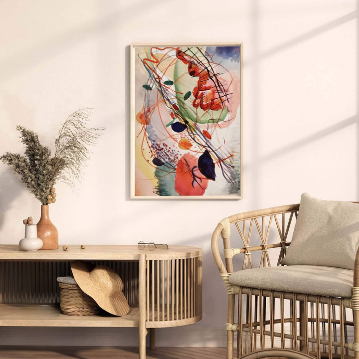 Transcending conventional landscape and figurative art, Wassily Kandinsky&