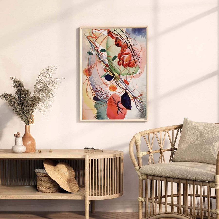 Transcending conventional landscape and figurative art, Wassily Kandinsky&