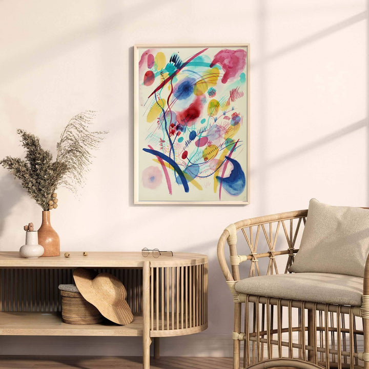 Transcending conventional landscape and figurative art, Wassily Kandinsky&