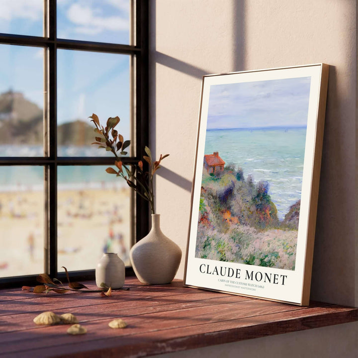 Capturing the quiet majesty of plein-air documentation across historic American museum displays, this timeless Cabin Of The Customs Watch 1882 decor piece balances natural maritime harmony with rugged clifftops. Offered by MapYourDreams, you can acquire this illustration as a classic unframed print, a professionally framed accent, or a gallery-ready stretched canvas.