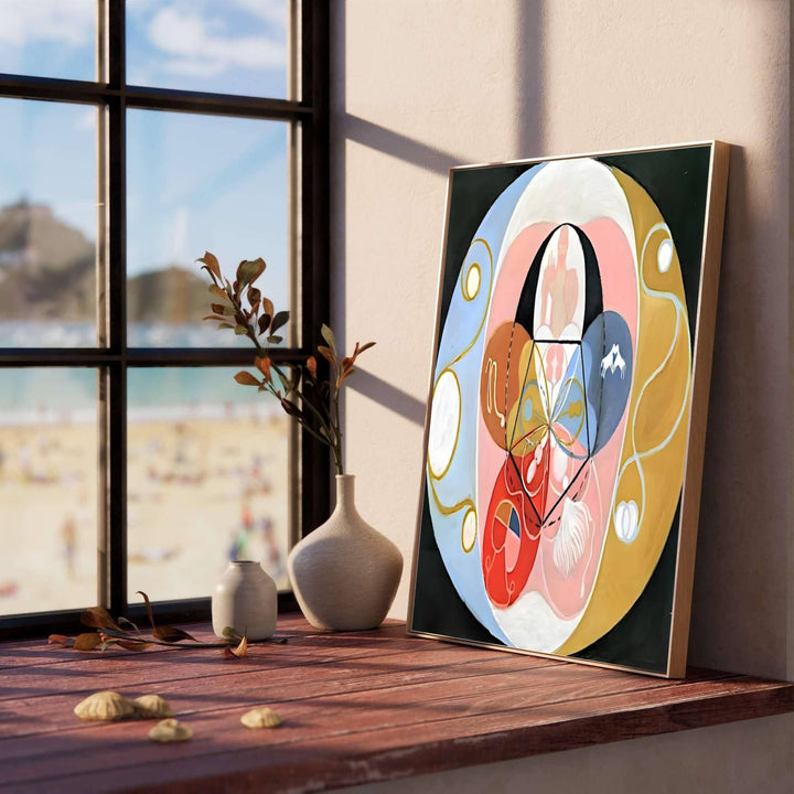 Capturing the quiet majesty of cosmic diagrams across historic esoteric archives, this timeless Hilma af Klint Evolution No 14 decor showcases rhythmic symbolic motifs and balanced color harmonies. Offered by MapYourDreams, this artwork is available in flexible options including unframed paper, custom wooden frames, and gallery canvas wraps.