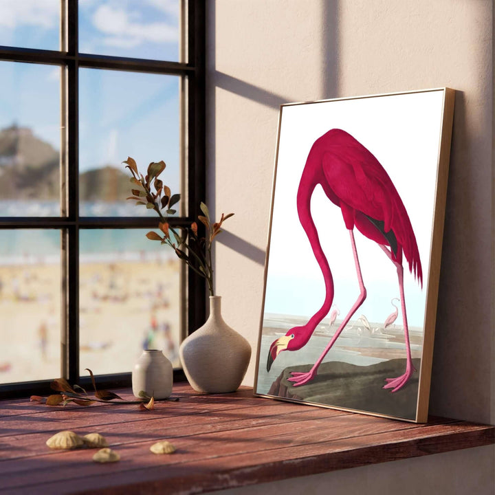 Capturing the quiet majesty of field documentation across historic American museum displays, this timeless American Flamingo 1838 decor piece balances natural anatomical precision with coastal warmth. Offered by MapYourDreams, you can acquire this illustration as a classic unframed print, a professionally framed accent, or a gallery-ready stretched canvas.