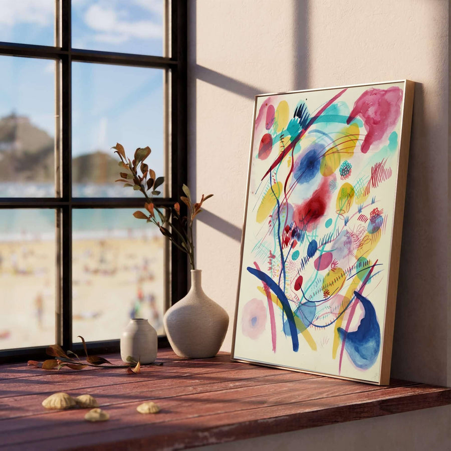 Celebrated for its revolutionary departure from traditional representation, Wassily Kandinsky&