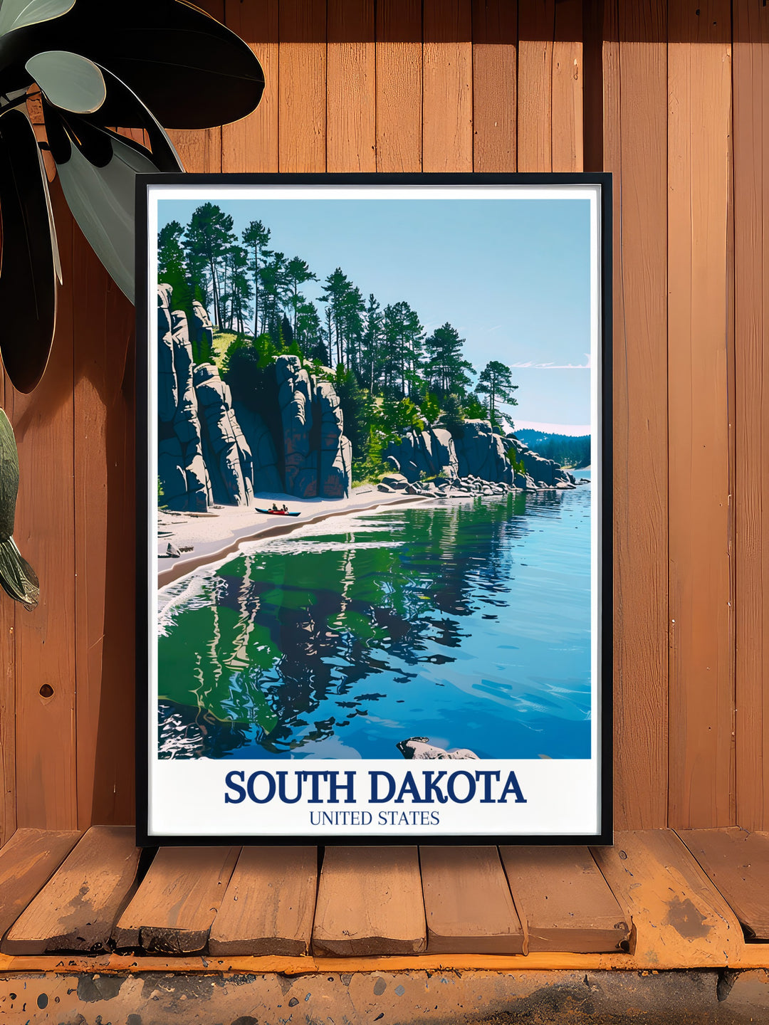 Captivating South Dakota photo of Custer State Park Sylvan Lake offering tranquil views and perfect for anniversary gifts and modern prints