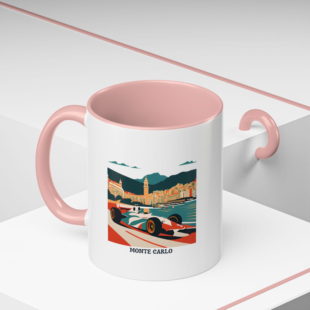 The Monte Carlo Monaco coffee mug offers a vibrant design of the city’s iconic views. Made from durable ceramic, it’s perfect for coffee lovers and is both microwave-safe and dishwasher-safe for easy care and use.