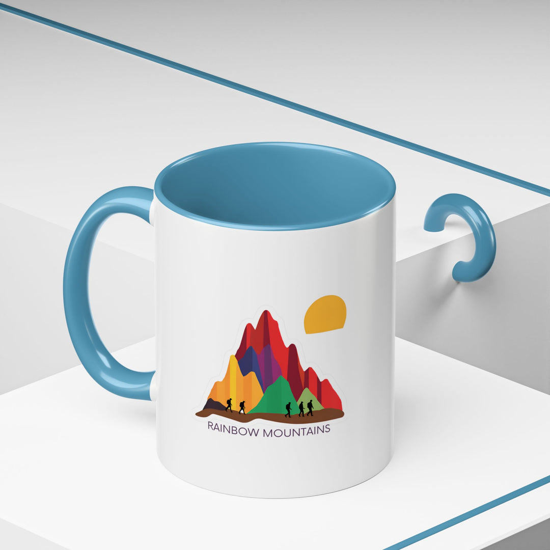 This Rainbow Mountains mug highlights the beauty and tradition of one of nature’s most stunning mountain ranges. Crafted from durable ceramic, it is dishwasher safe and makes a thoughtful gift for travel enthusiasts and cultural admirers.