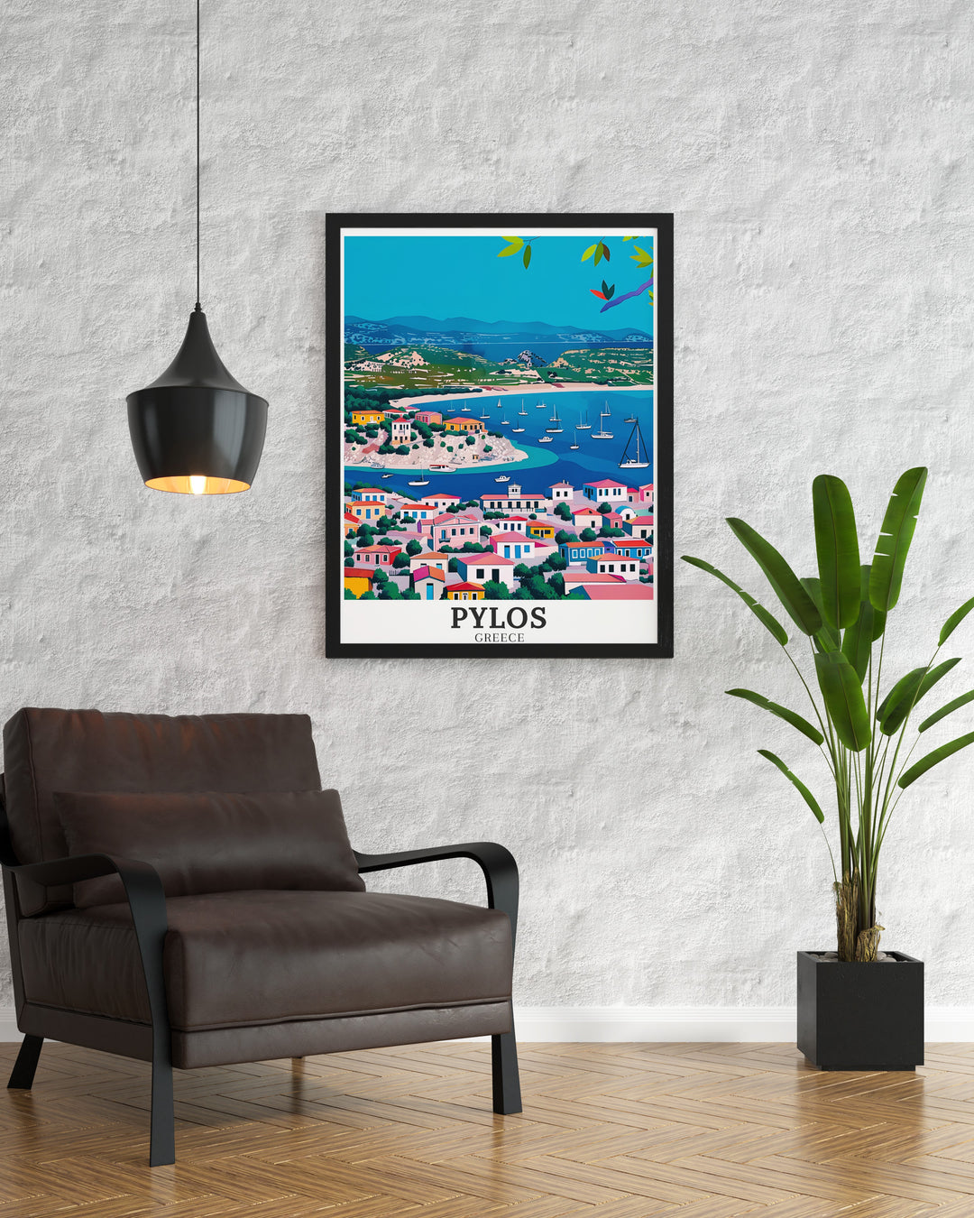 The Pylos Gift is an excellent choice for art lovers featuring Voidokilia Beach, Gialova Lagoon this Greece Island Print offers a unique and visually stunning addition to any home or office decor