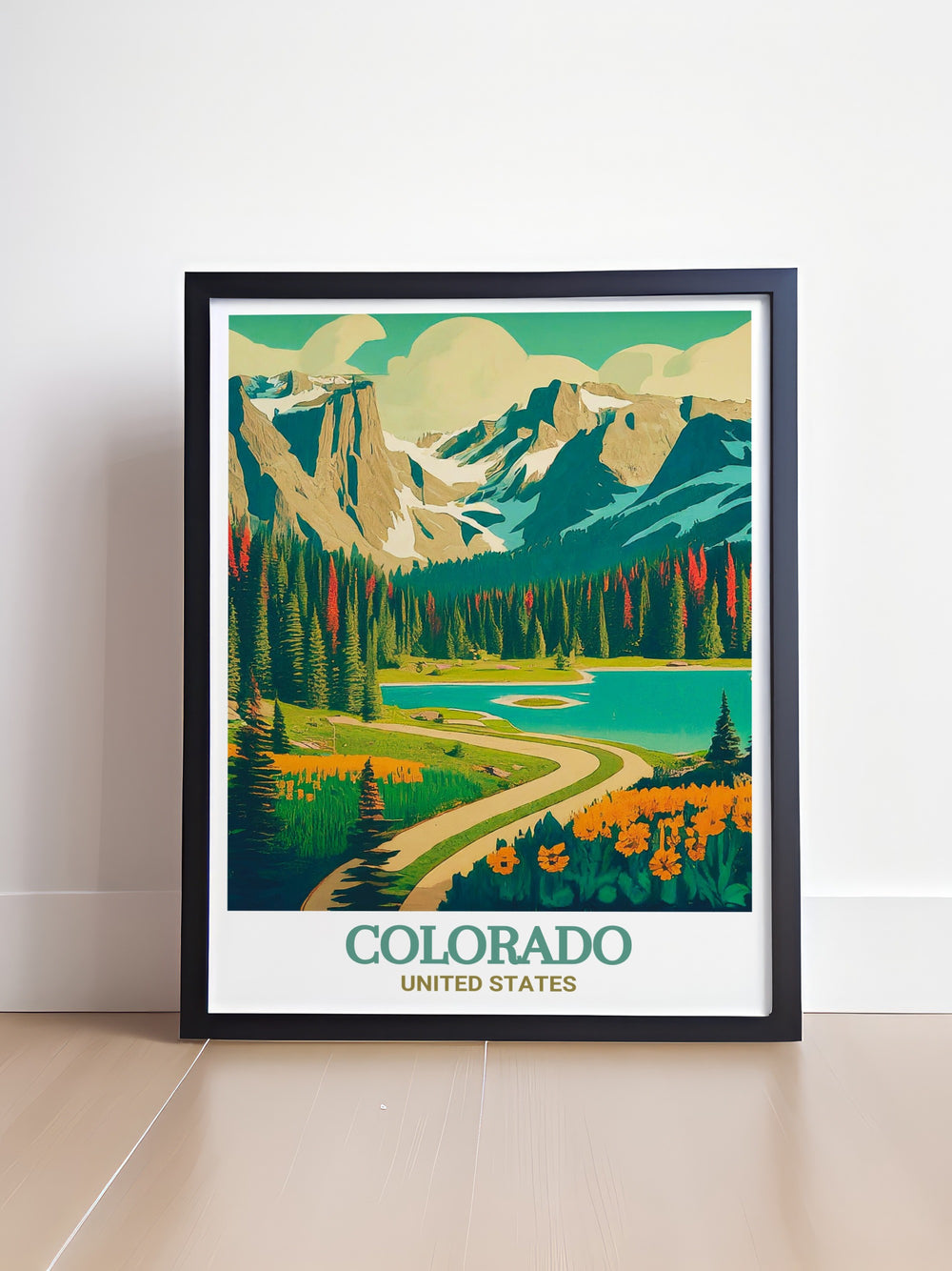 Rocky Mountain National Park and Leadville Art prints capturing the beauty of Colorado perfect for those looking to bring the essence of the Rockies into their home with elegant home decor options that celebrate Colorados natural wonders