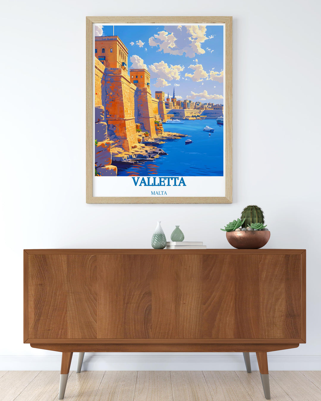 Transform your space with Grand Harbour in Valletta modern prints a stunning depiction of Maltas vibrant harbor perfect for those seeking Malta gift decor or Valetta print gift this piece brings the beauty of Valletta into any room with timeless elegance