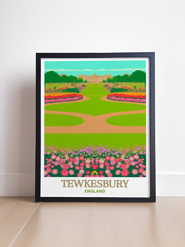 Stunning Victoria Gardens framed print with a detailed view of the lush landscapes of Victoria Gardens ideal for adding charm and elegance to your home or as a thoughtful gift