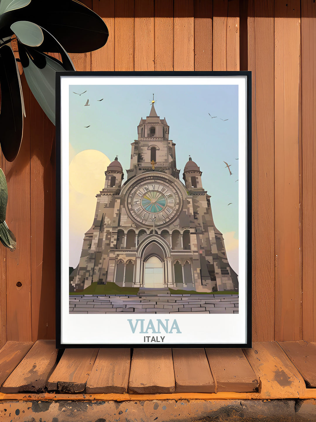 Bring the charm of Portugal art decor and Italian architecture to your home with Viana Do Castelo and Turin Cathedral prints perfect for anyone looking to add sophisticated travel inspired wall art to their living room office or study.