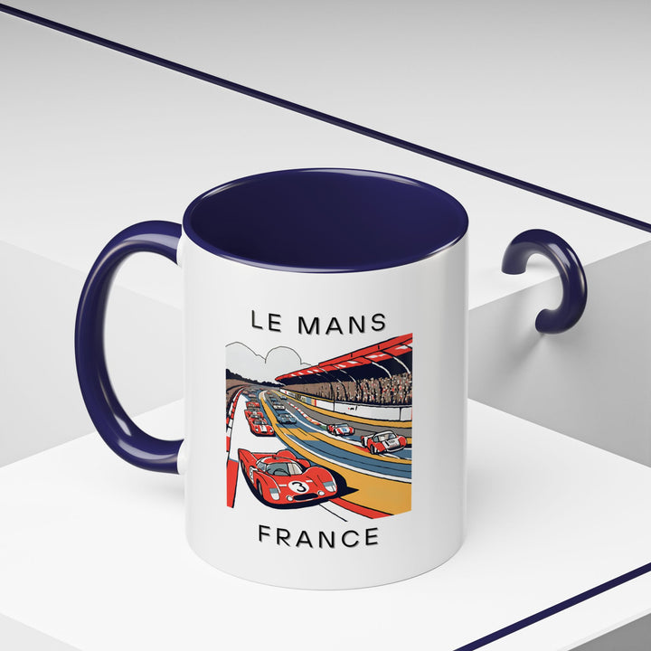 This Le Mans France mug is a tribute to the city’s rich history. With intricate artwork, it’s perfect for coffee or tea lovers. Durable ceramic material and microwave-safe make it a great gift or personal keepsake.