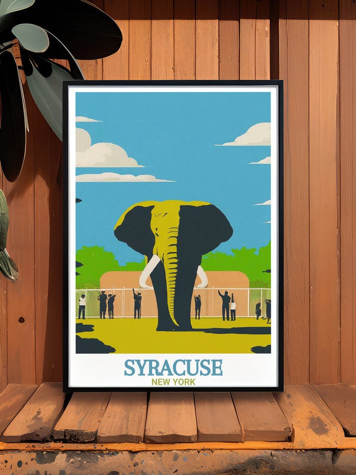 Elegant Rosamond Gifford Zoo framed print featuring intricate details and vibrant colors perfect for transforming your living room or office into a wildlife retreat capturing the beauty of Syracuse zoo making it a stylish and thoughtful gift for any occasion