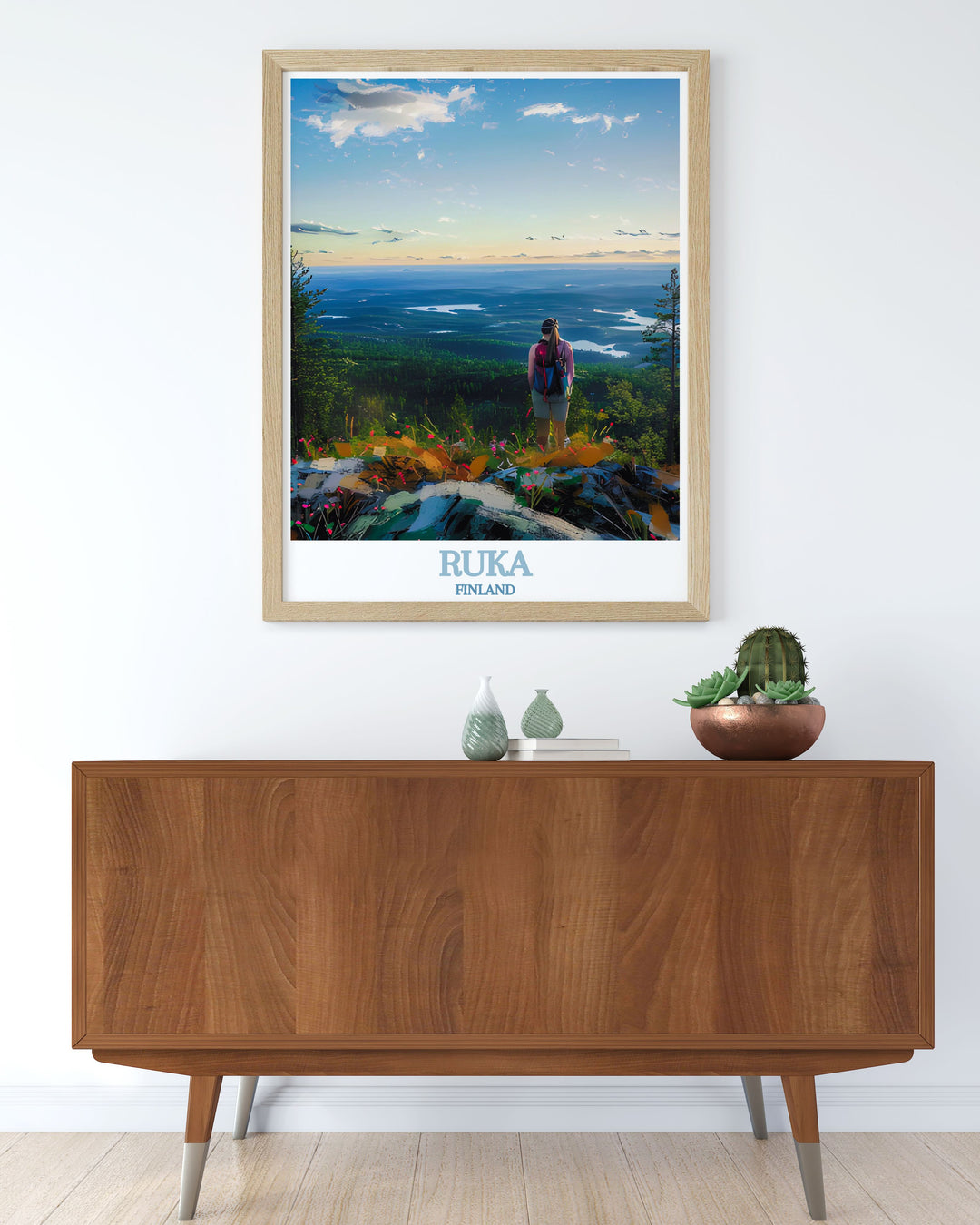 Enhance your home decor with Kuusamo Fell Stunning Prints that capture the beauty of Ruka Ski Resort and Levi Lapland Finland offering a perfect blend of adventure and elegance for your wall decor