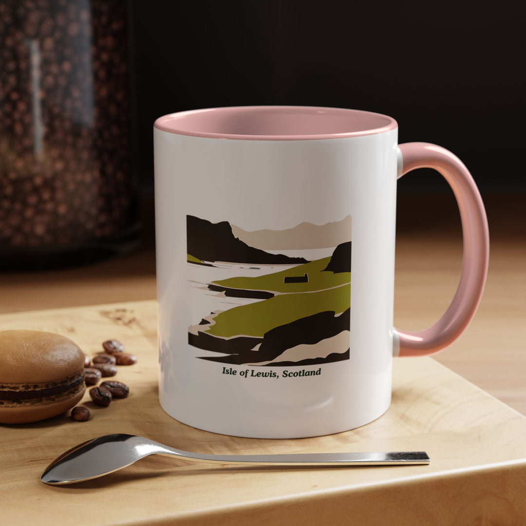 Featuring breathtaking artwork of the Isle of Lewis, this mug is perfect for lovers of Scotland. Enjoy your coffee or tea in this durable mug that brings the beauty of the island into your home. Dishwasher and microwave safe for easy use.