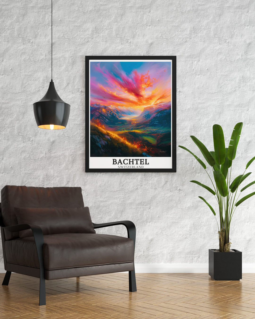 Captivating art print of Bachtel and The Bachtel Range, featuring the picturesque landscapes and serene atmosphere of this iconic Swiss destination. Perfect for adding a sophisticated touch to your decor. Ideal gift for nature lovers and Swiss culture enthusiasts.