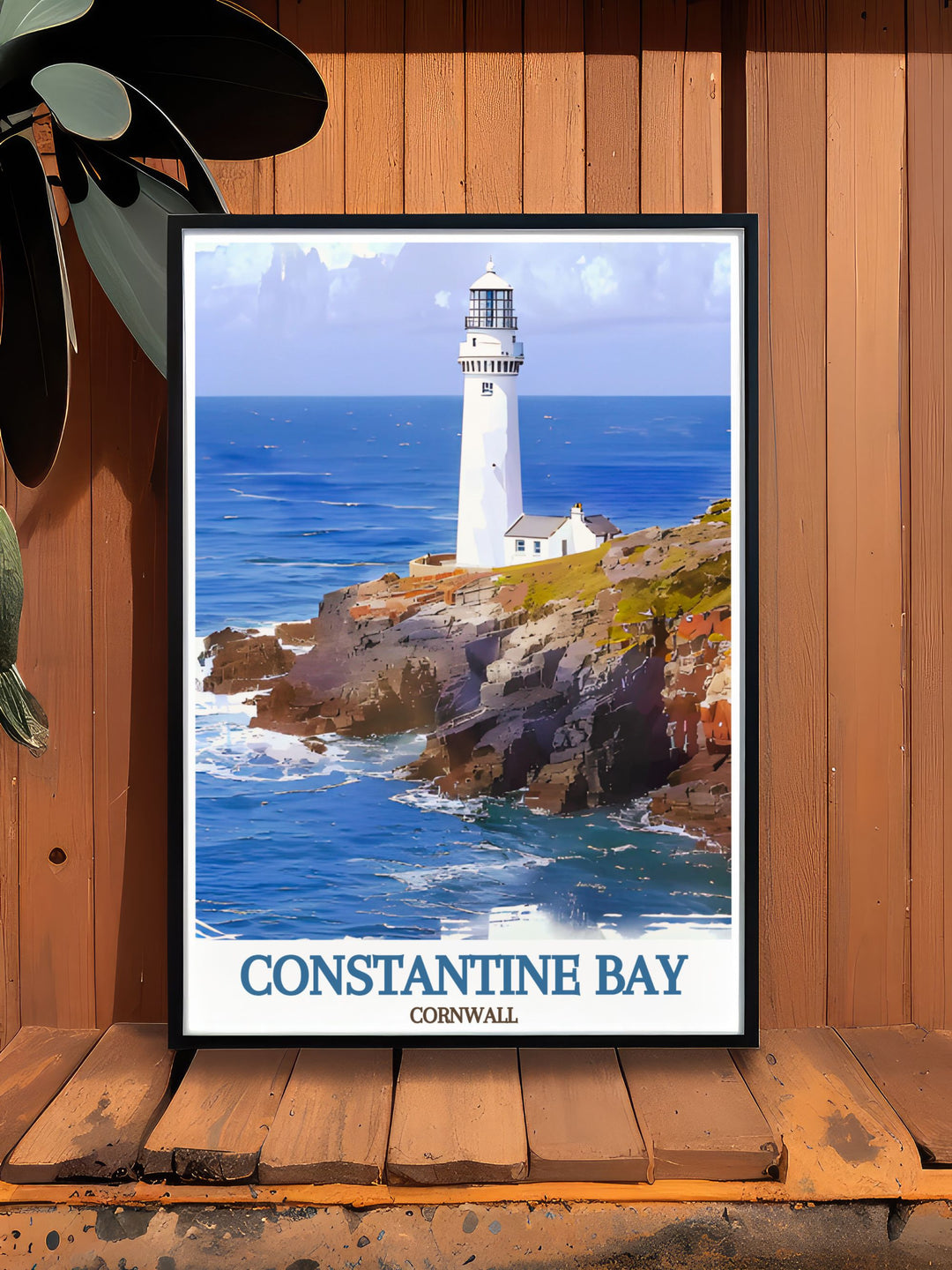 Capture the essence of Cornwalls coastline with our detailed art prints, showcasing the beauty of Constantine Bay and Trevose Head Lighthouse. The golden sands, clear waters, and historic lighthouse provide a perfect backdrop for a relaxing and memorable experience.