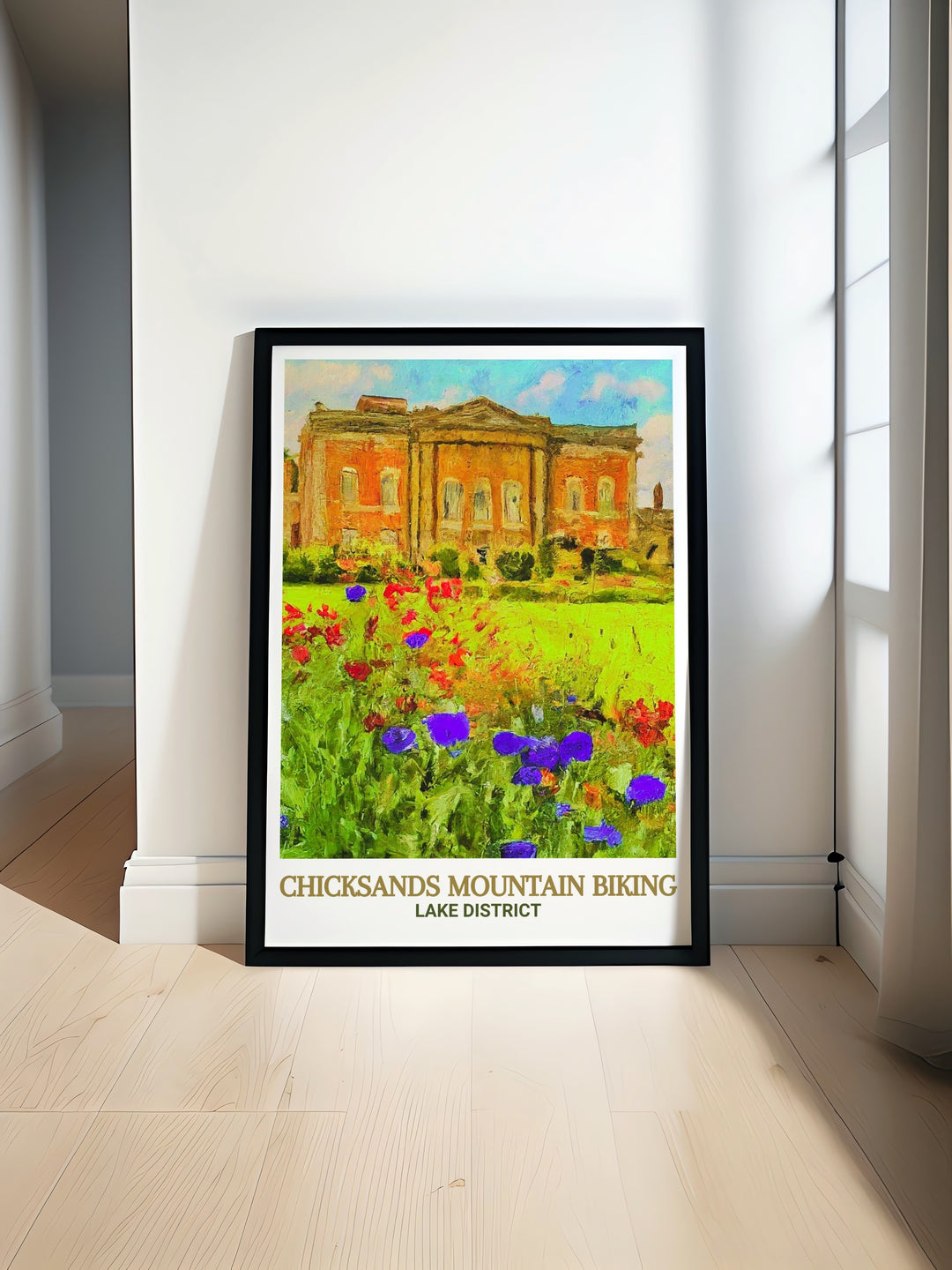 Wrest Parks sprawling lawns and historic architecture come together in this detailed print, offering a blend of British elegance and outdoor adventure. A must have for anyone who admires classic English landmarks.