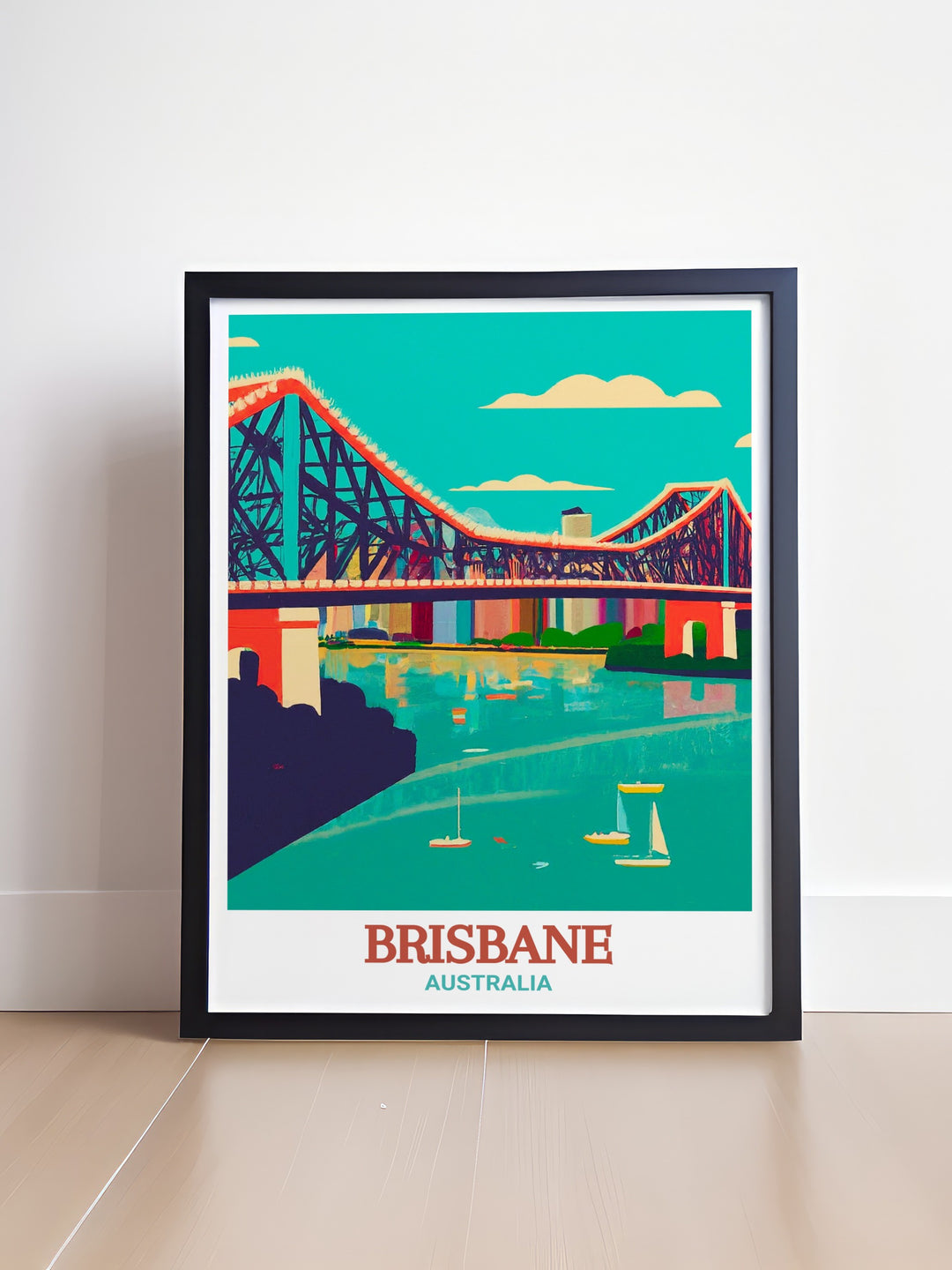 Story Bridge Brisbane Art Print captures the vibrant energy and architectural detail of this famous Brisbane landmark. Ideal for any living room bedroom or office this Brisbane Wall Art brings a piece of the citys rich history into your home