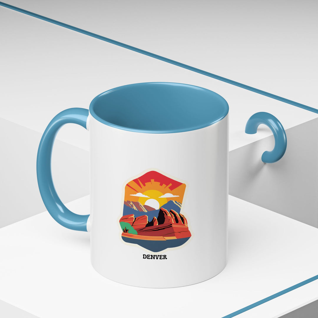 Bring the spirit of Denver into your home with this stylish mug featuring vibrant city-inspired designs. Dishwasher safe for everyday use, it is an ideal gift or keepsake for travelers and Denver enthusiasts alike.