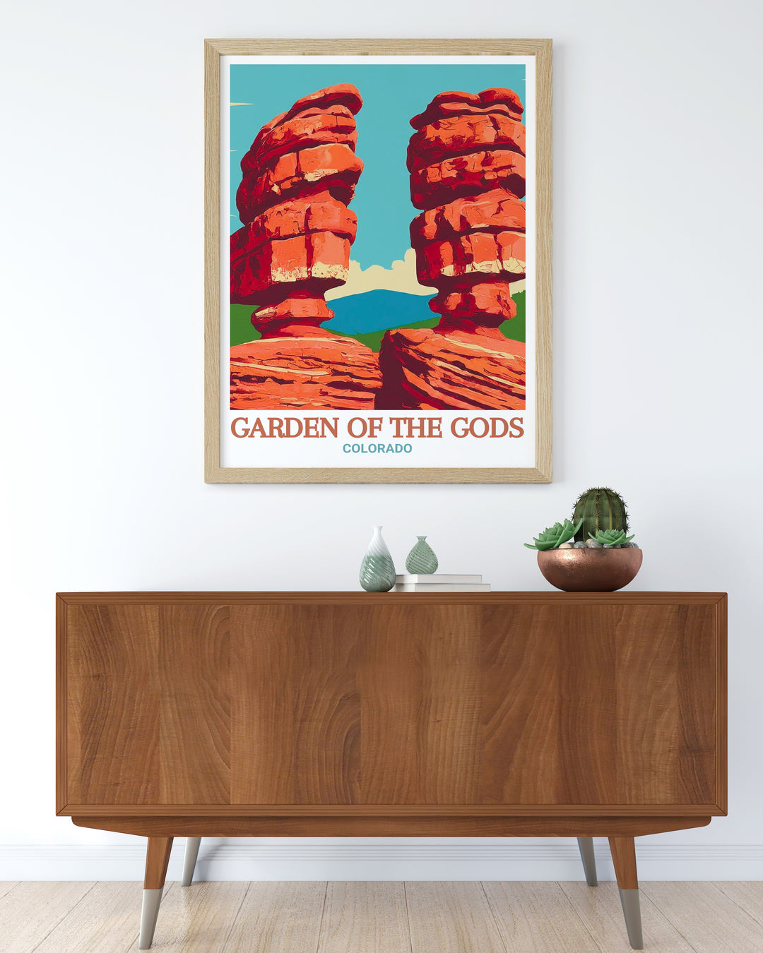 Siamese Twins modern decor from Gardens Of The Gods ideal for stunning wall art in any home