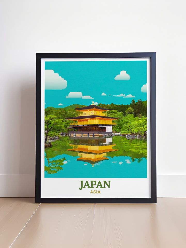 Japan Decor collection includes beautiful Osaka deco pieces and Kyotos Kinkaku ji framed prints ideal for creating a stylish and tranquil living environment explore our modern Japan art selection