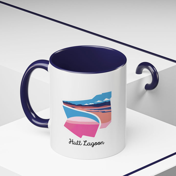 Add elegance to your mornings with this Hutt Lagoon ceramic mug, designed to highlight the stunning beauty of Western Australia's famous pink lake. Durable and dishwasher-safe, it is perfect for gifting or personal use.