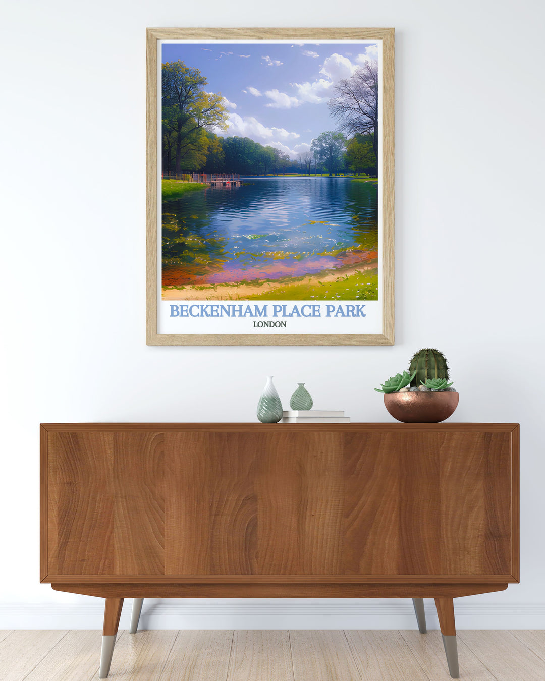 Add a contemporary touch to your home with our London Modern Wall Decor, featuring designs inspired by Beckenham Place Park. These pieces blend modern aesthetics with the parks natural beauty, offering a sophisticated and stylish addition to any room in your home or office.