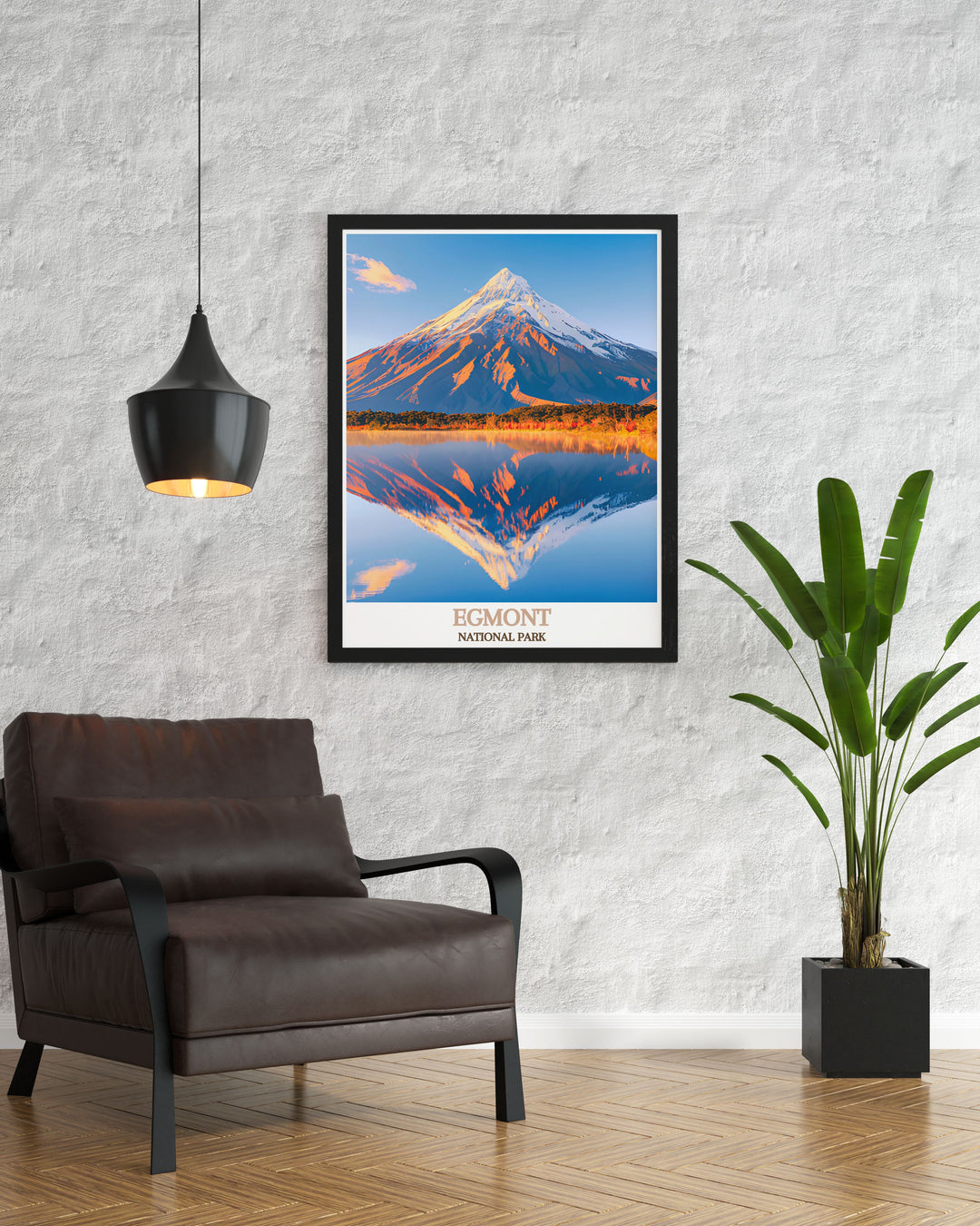 Custom print of Egmont National Park, offering a unique perspective of its diverse ecosystems and natural wonders.